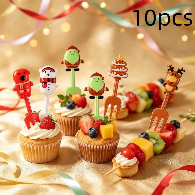 10 шт. пищевых рождественских  – обзор и цена Xmas Food Snacks