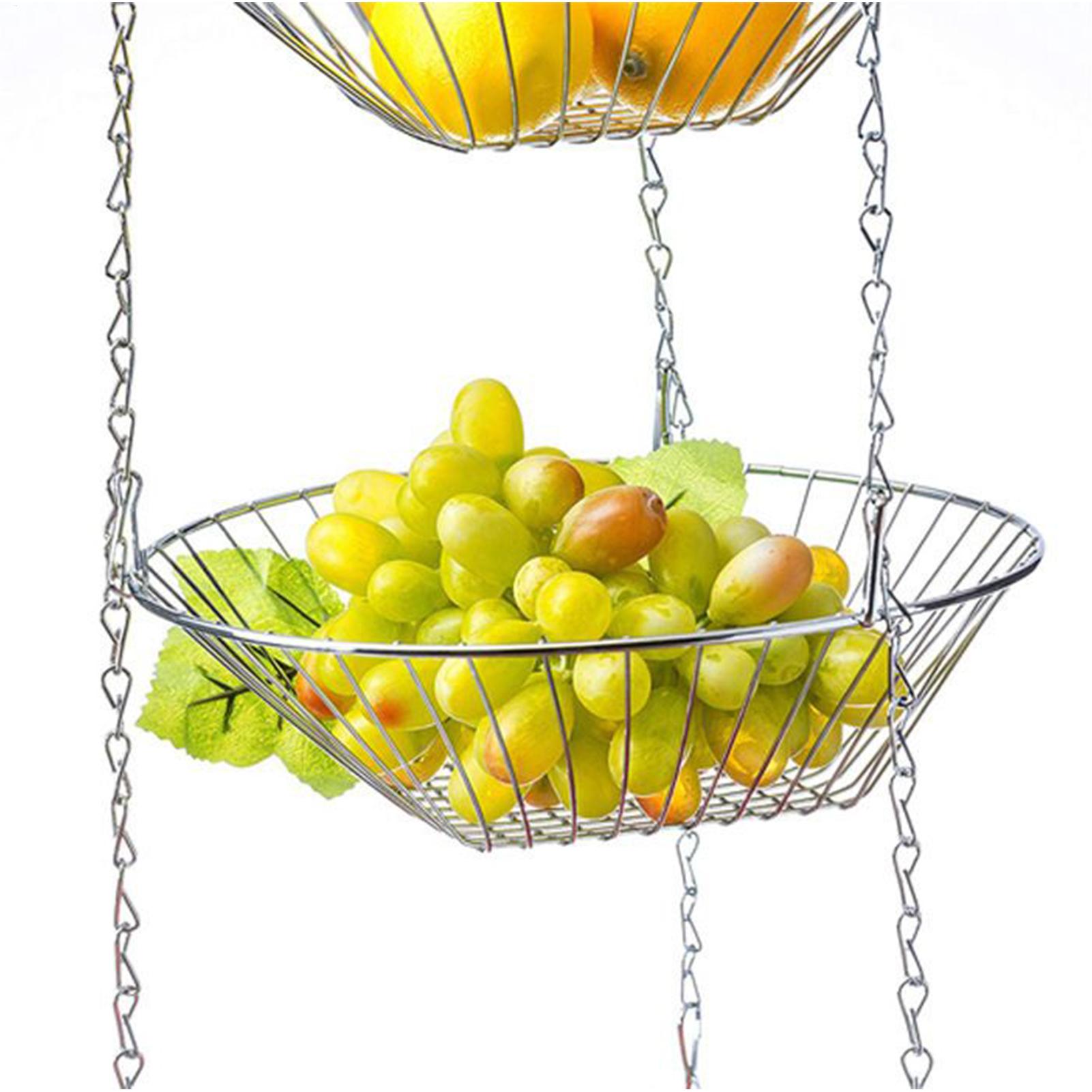 Корзина с фруктами, 3-уровневы – обзор и цена Food Snacks With Iron